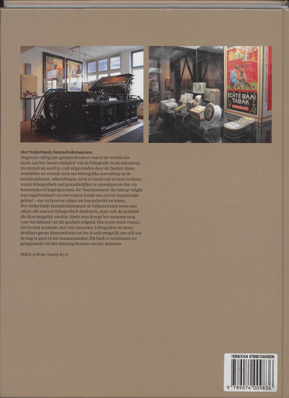 Achterkant van Het Nederlands Steendrukmuseum