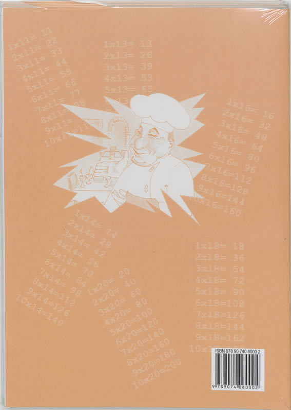Achterkant van Werkboek