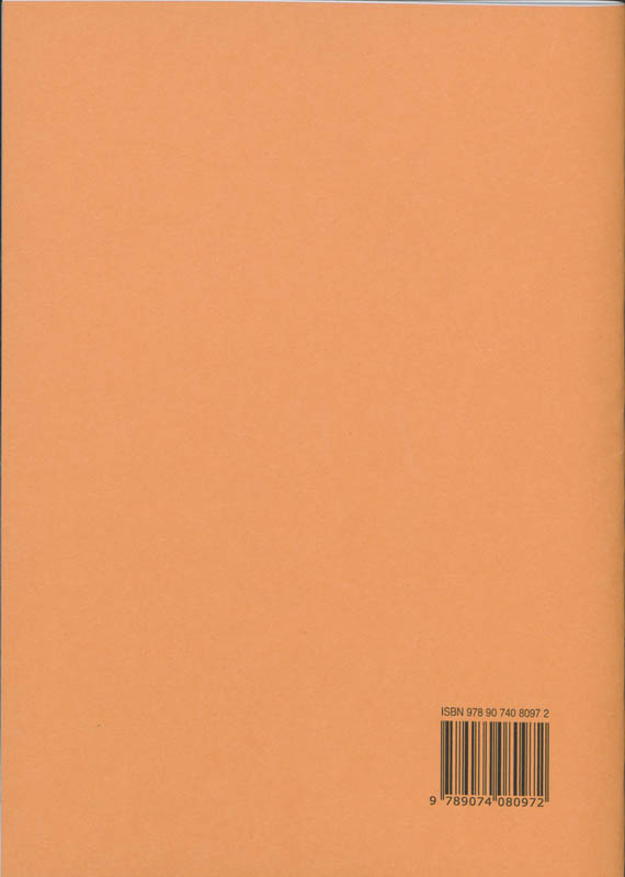 Achterkant van Antwoordenboek