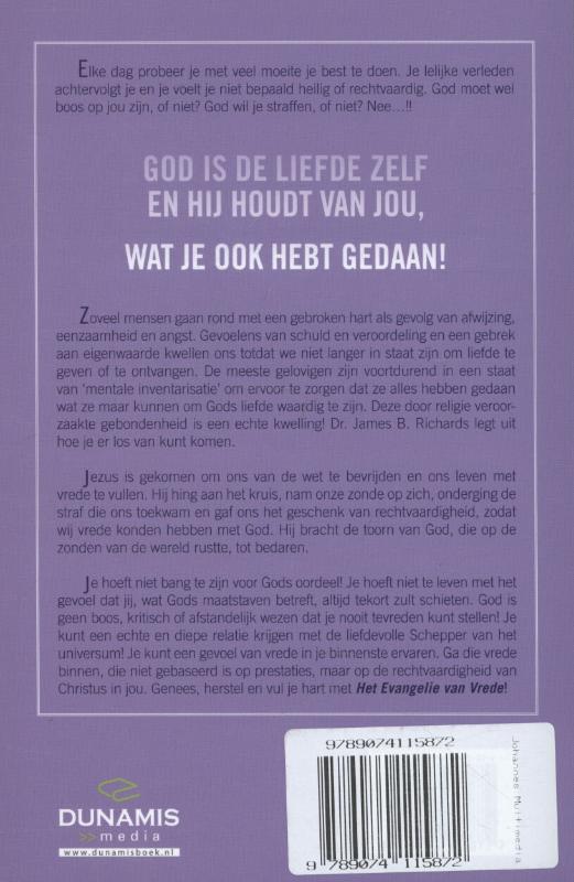 Achterkant van Het evangelie van vrede