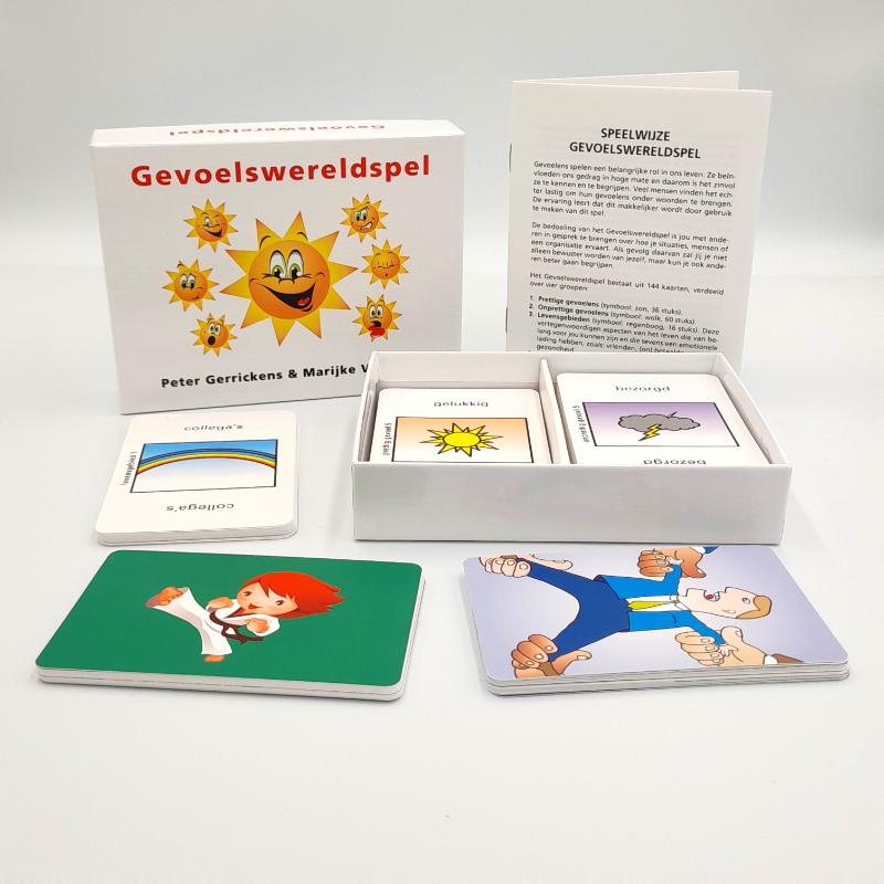 Achterkant van Gevoelswereldspel