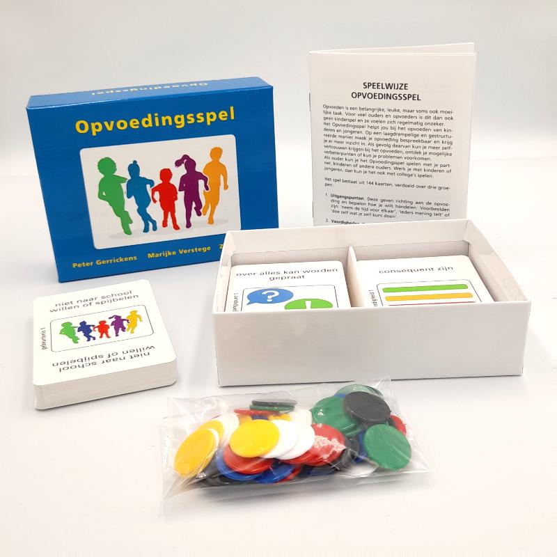 Achterkant van Opvoedingsspel