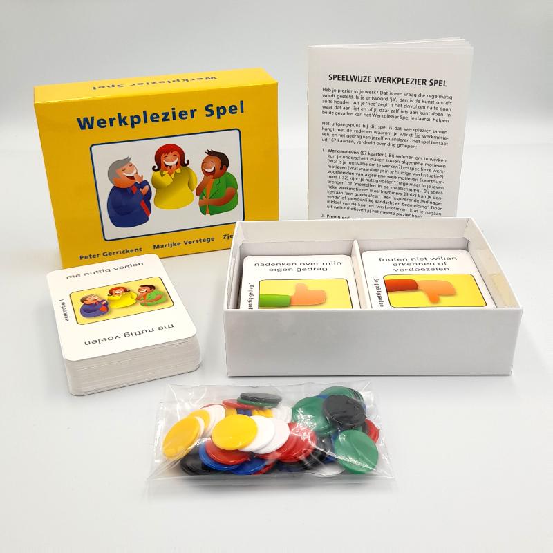 Achterkant van Werkplezier Spel