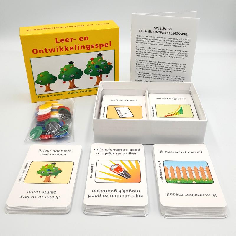 Achterkant van Leer- en Ontwikkelingsspel