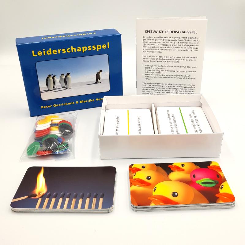 Achterkant van Leiderschapsspel