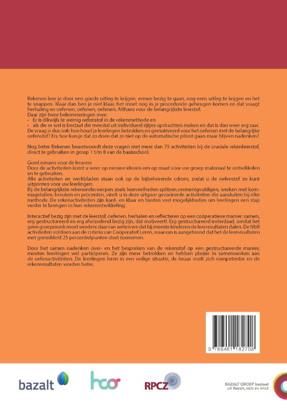 Achterkant van Groep 1-8