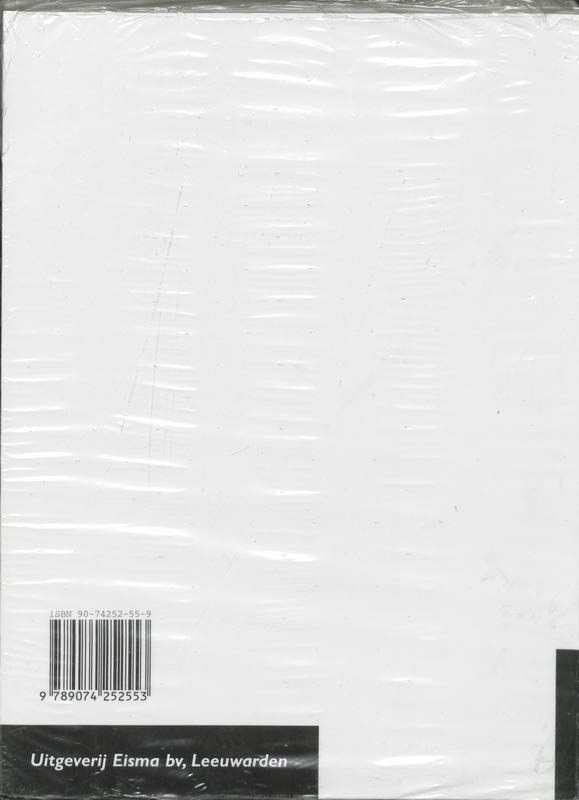 Achterkant van Tekstboek