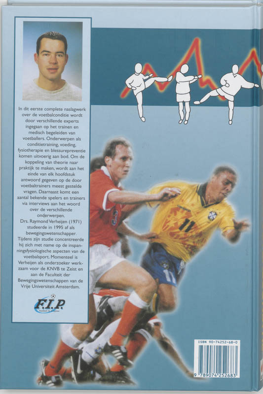 Achterkant van Handboek voetbalconditie