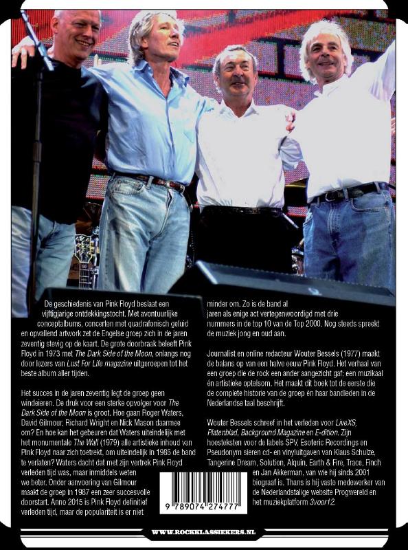 Achterkant van Pink Floyd