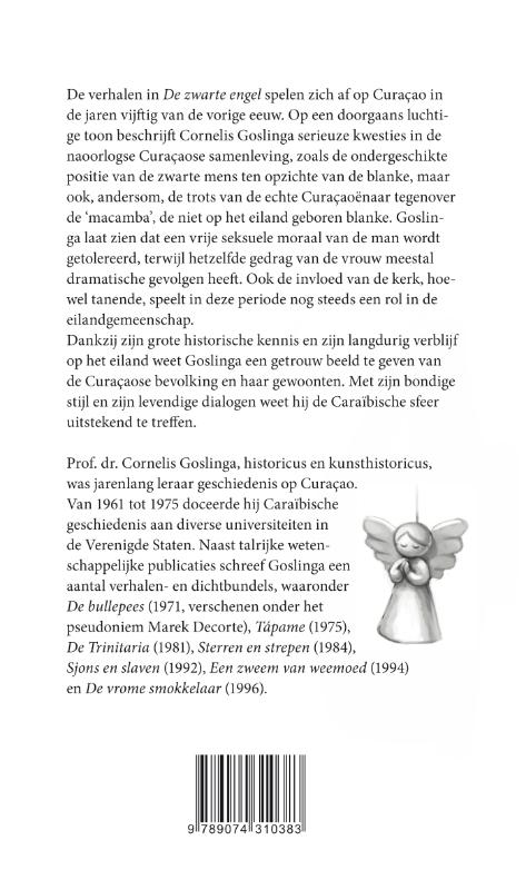 Achterkant van De zwarte engel