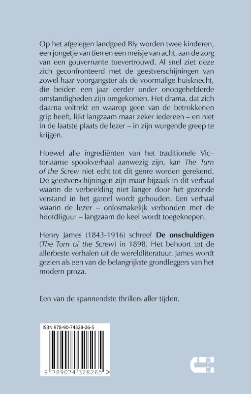 Achterkant van De onschuldigen