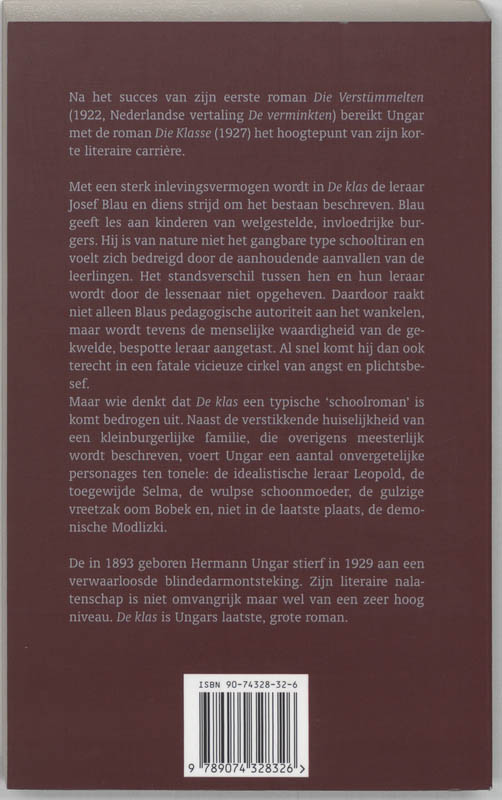 Achterkant van De klas