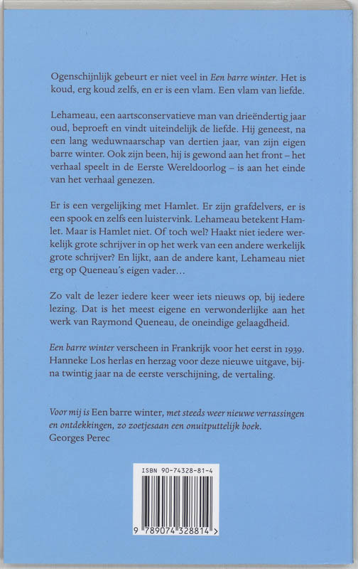 Achterkant van Een barre winter