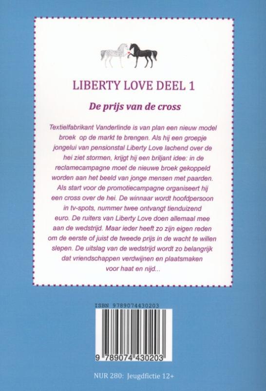 Achterkant van De prijs van de cross