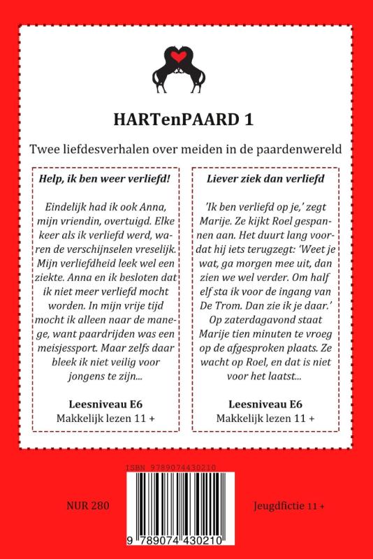 Achterkant van Help, ik ben weer verliefd Liever ziek dan verliefd