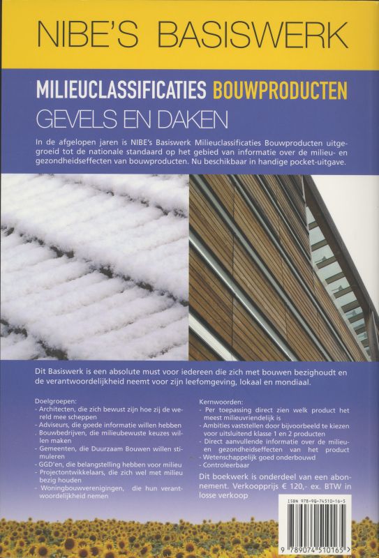 Achterkant van 2 Gevels en daken