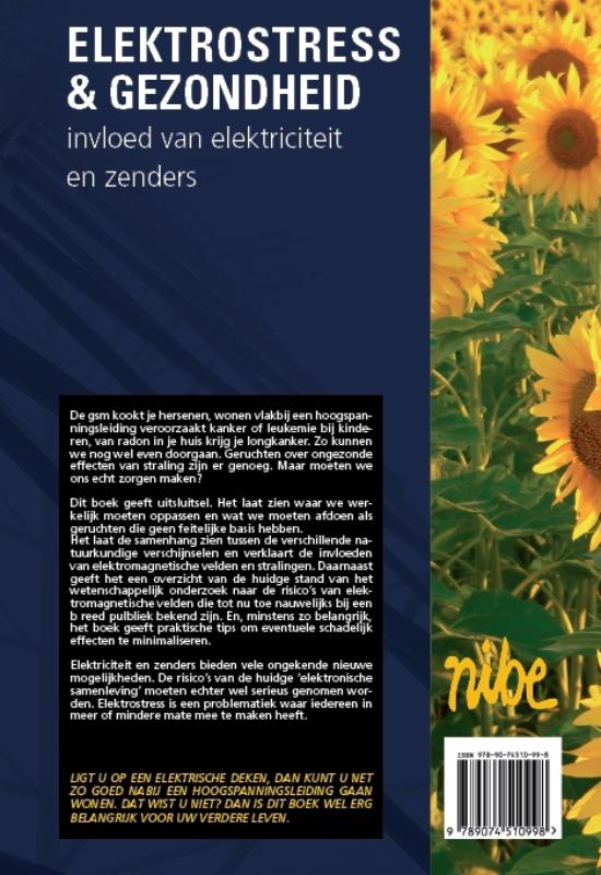 Achterkant van Elektrostress & gezondheid