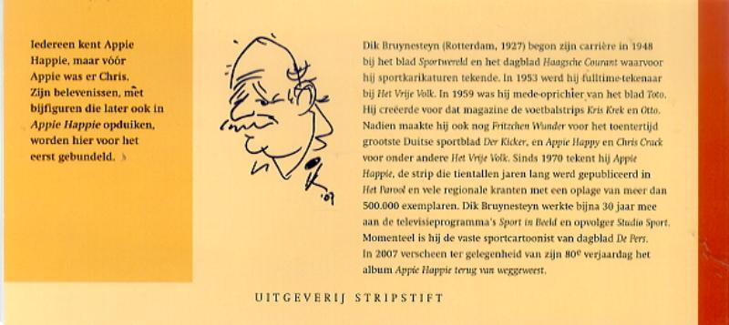Achterkant van Chris Crack / deel 1/2/3