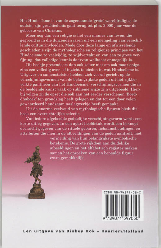 Achterkant van De beeldentaal van het hindoeisme
