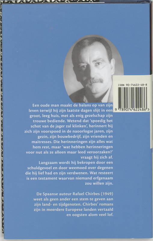 Achterkant van Het schot van de jager