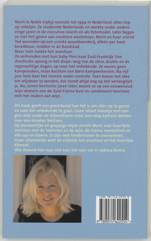 Achterkant van Sprong in het diepe