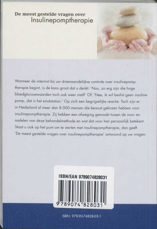 Achterkant van De meest gestelde vragen over insulinepomptherapie