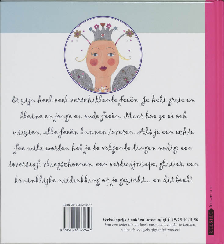 Achterkant van Handboek Fee