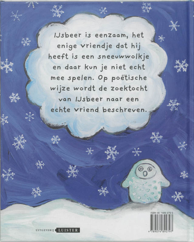 Achterkant van IJsbeer zoekt een vriendje