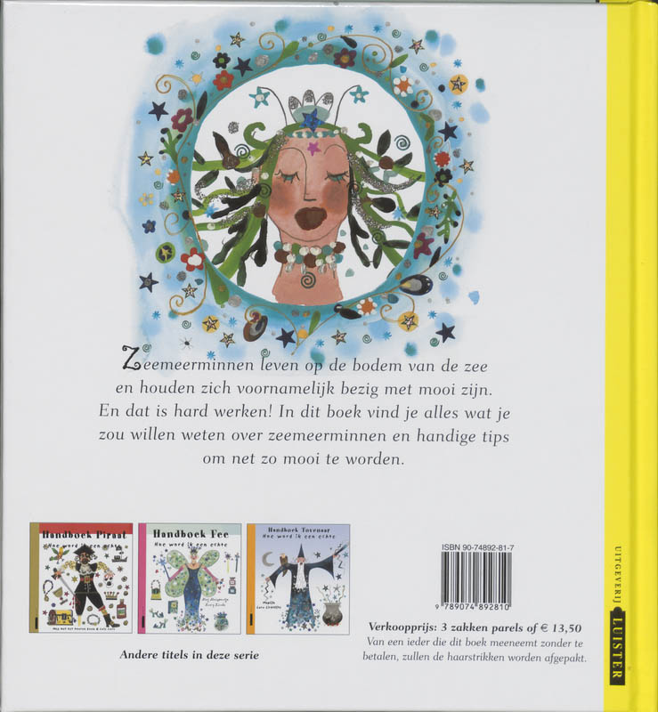 Achterkant van Handboek Zeemeermin