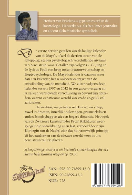 Achterkant van De dertien tonen van de schepping