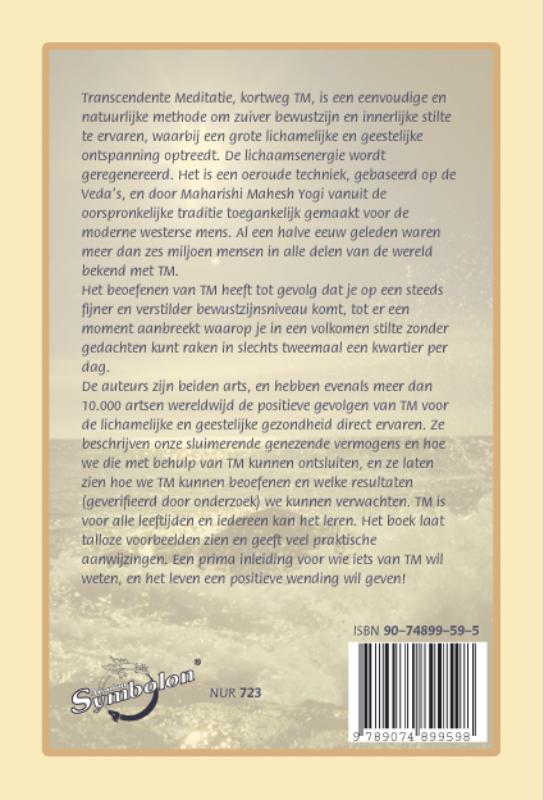 Achterkant van Transcendente meditatie