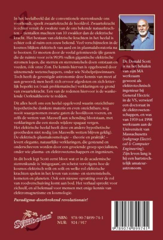 Achterkant van Het elektrische heelal