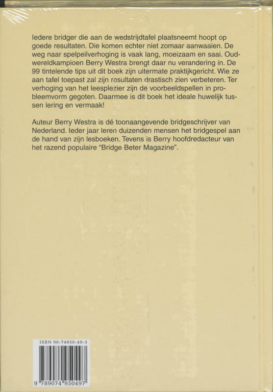 Achterkant van Tintelende Tips