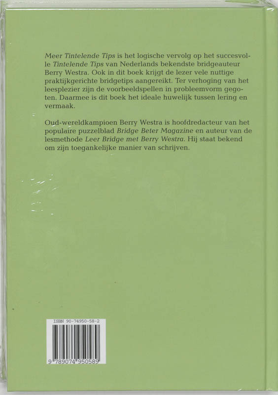 Achterkant van Meer tintelende Tips