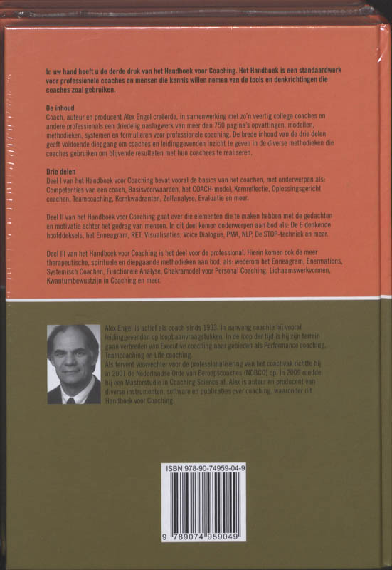 Achterkant van Het Handboek voor Coaching set 3 delen