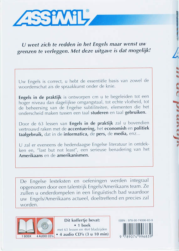 Achterkant van Engels in de praktijk