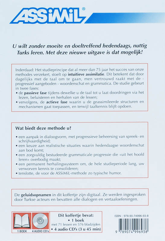 Achterkant van Turks zonder moeite