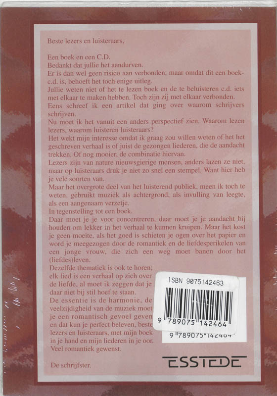 Achterkant van Nog een kans