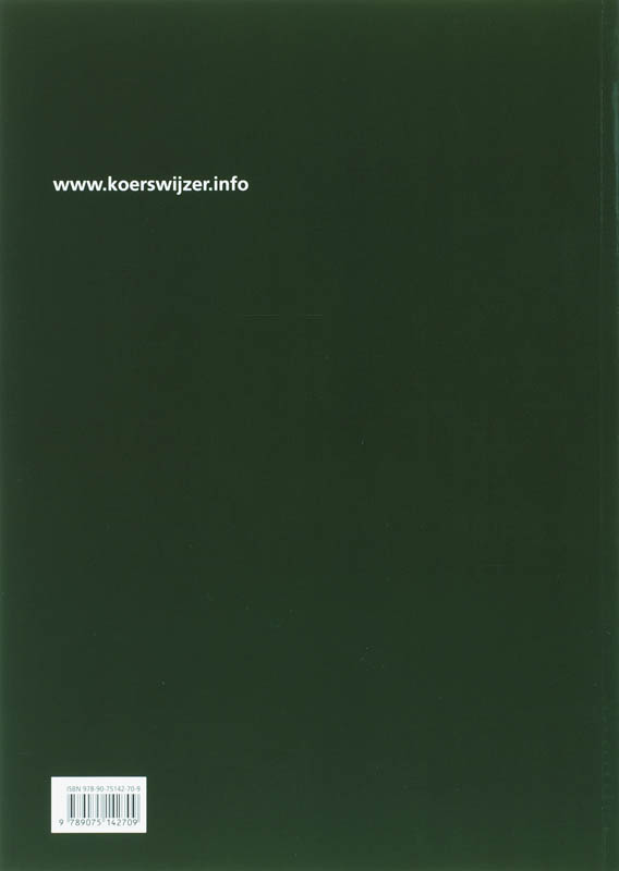 Achterkant van mijn studiekeuze BK