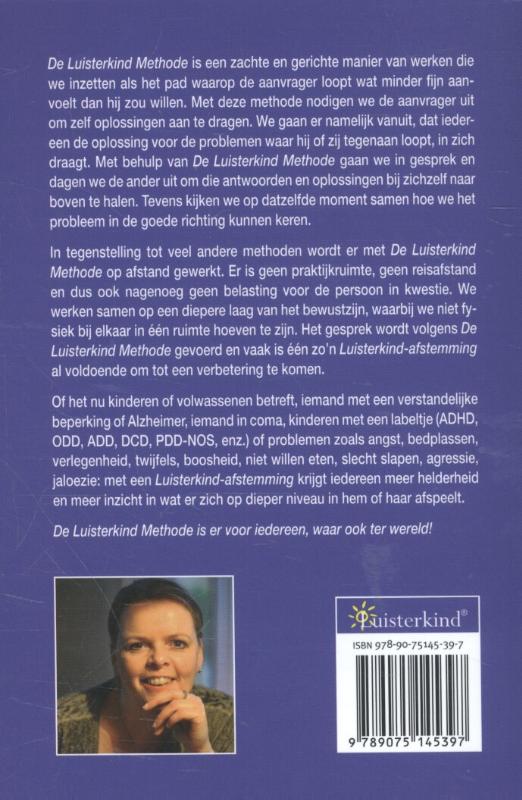 Achterkant van De luisterkind methode