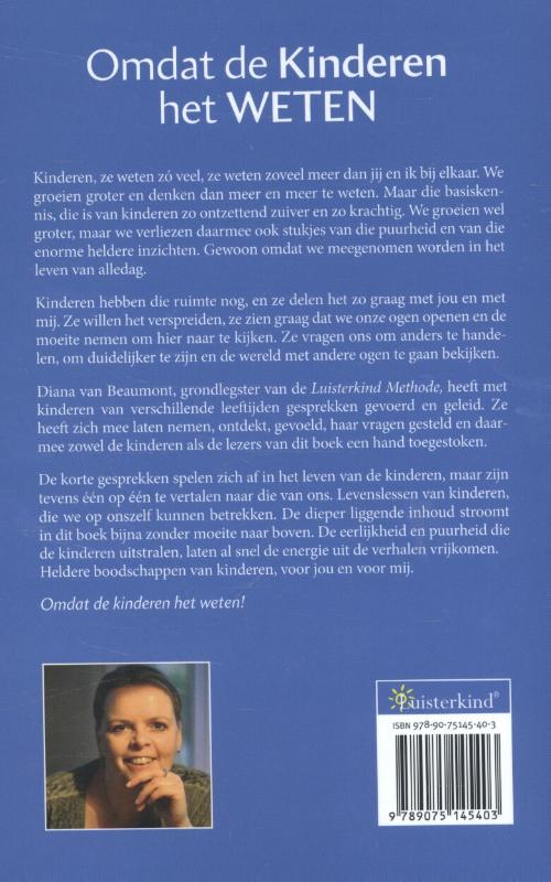 Achterkant van Omdat de kinderen het weten