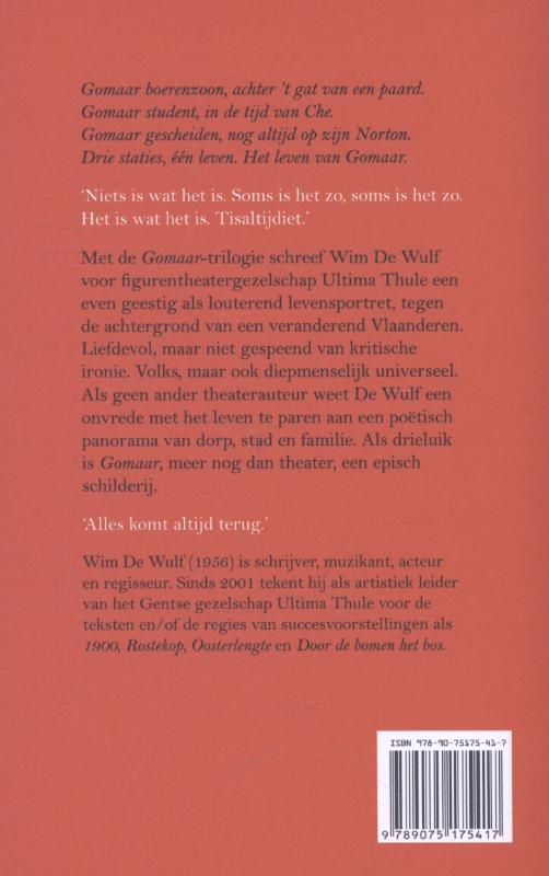 Achterkant van Gomaar