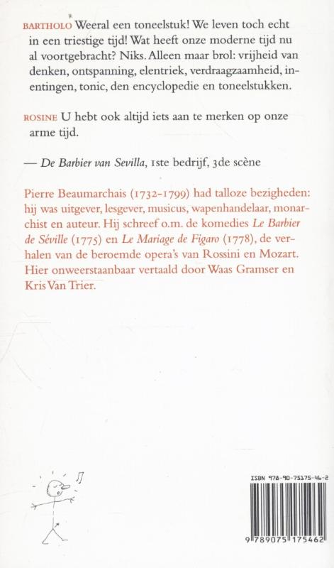 Achterkant van Figaro