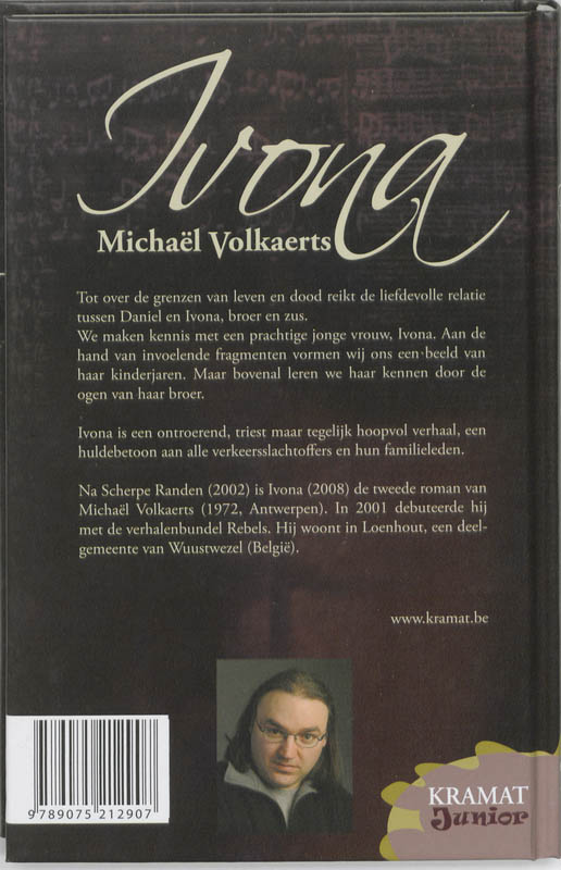 Achterkant van Ivona