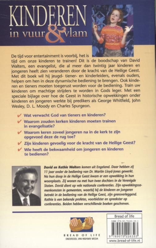 Achterkant van Kinderen in vuur en vlam