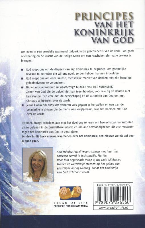Achterkant van Gezeten in de hemelse gewesten