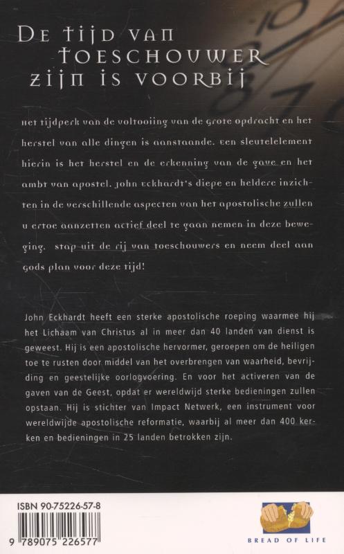 Achterkant van De apostolische dimensie