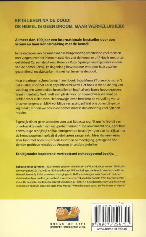 Achterkant van Binnen de hemelse poorten