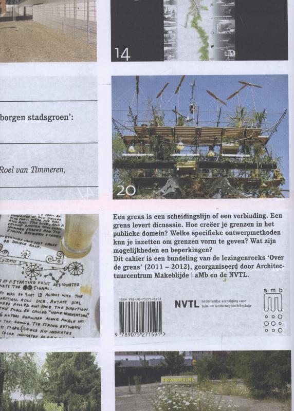 Achterkant van Over de grens