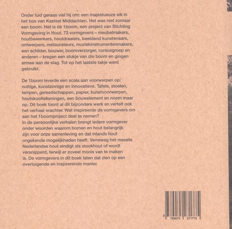 Achterkant van 1boom